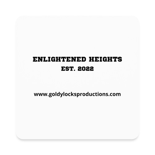 Enlightened Heights - Square Magnet