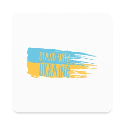 I Stand With Ukraine - Square Magnet