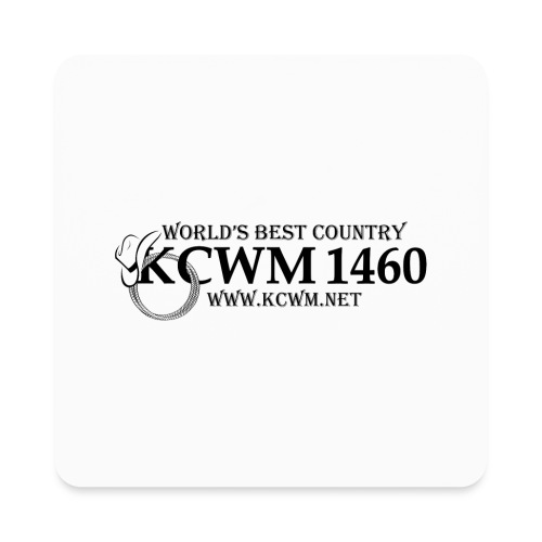 KCWM Logo - Square Magnet