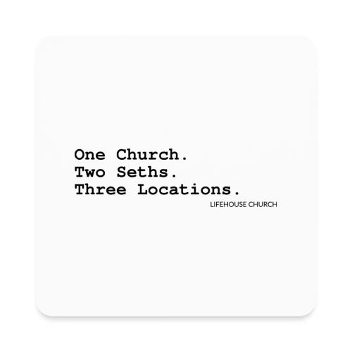 List Tagline - Square Magnet