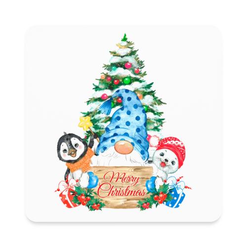 Mеrry Christmas - Square Magnet
