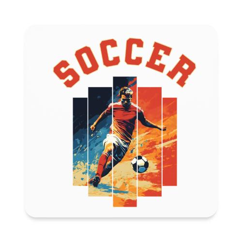 Soccer Spirit - Square Magnet