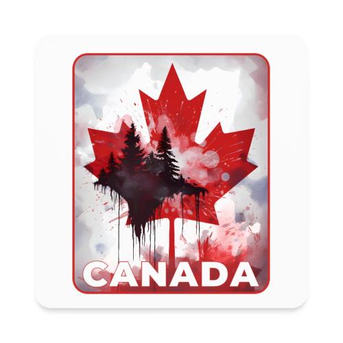 Canada's Maple Leaf Pride - Square Magnet