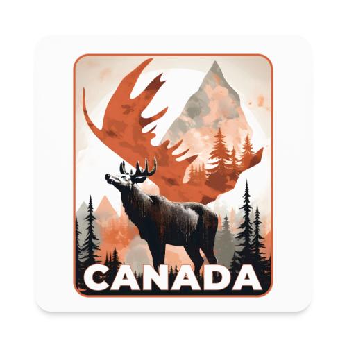 Canada Wild Spirit - Square Magnet