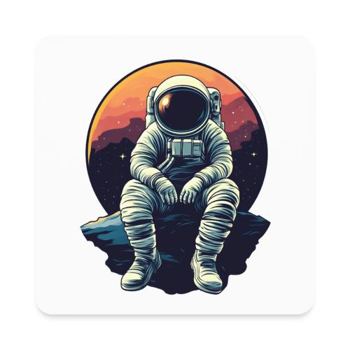 Astronaut in the Void - Square Magnet