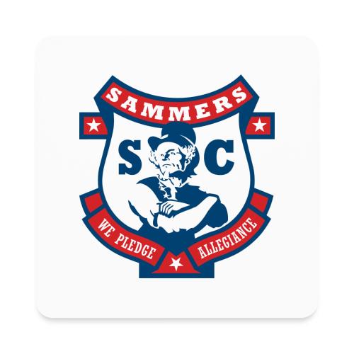 sammers on white png - Square Magnet