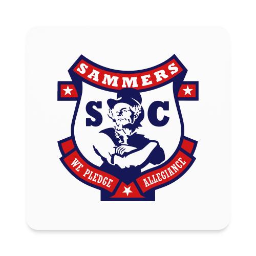 Sammers Logo EPS White - Square Magnet