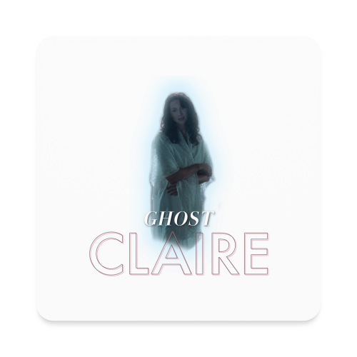 Ghost Claire - Square Magnet