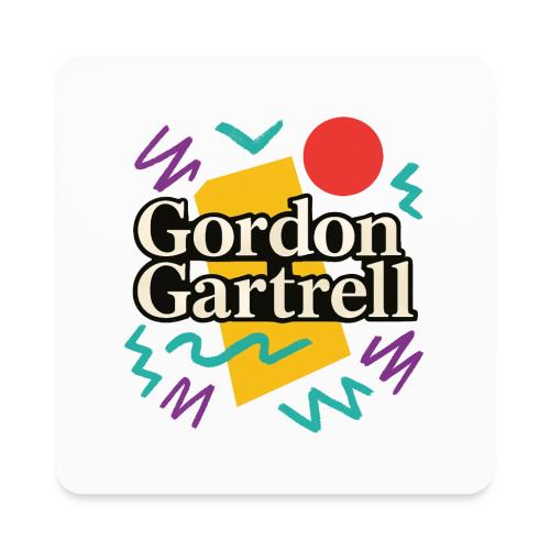 Gordon Gartrell Inspired Retro 80s T-Shirt - Square Magnet