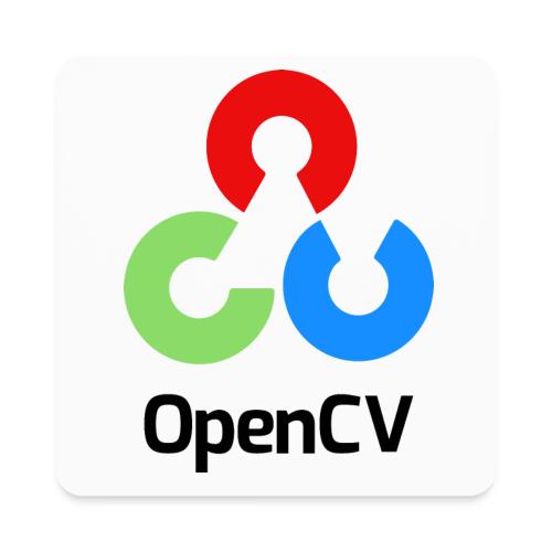OpenCV Logo - Square Magnet