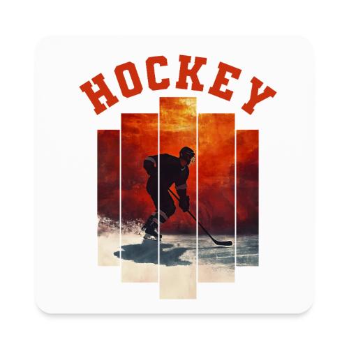 Hockey Dreams - Square Magnet