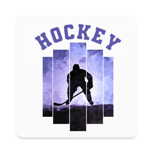 Hockey Warrior - Square Magnet