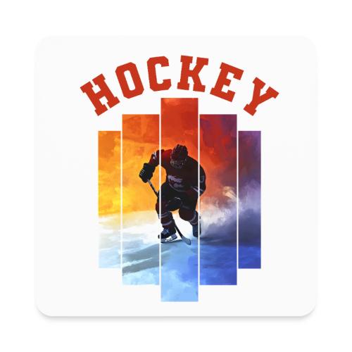 Hockey Rush - Square Magnet