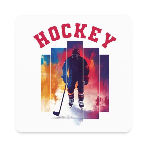 Hockey Zone - Square Magnet