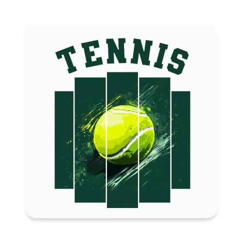 Tennis Motion - Square Magnet
