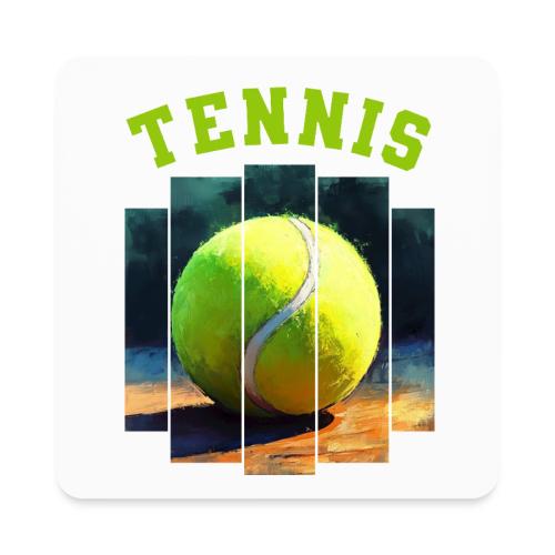 Tennis Vibes Only - Square Magnet
