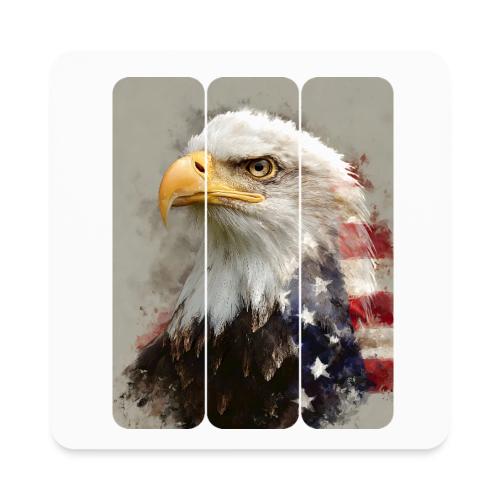 USA: Eagle of the Free - Square Magnet
