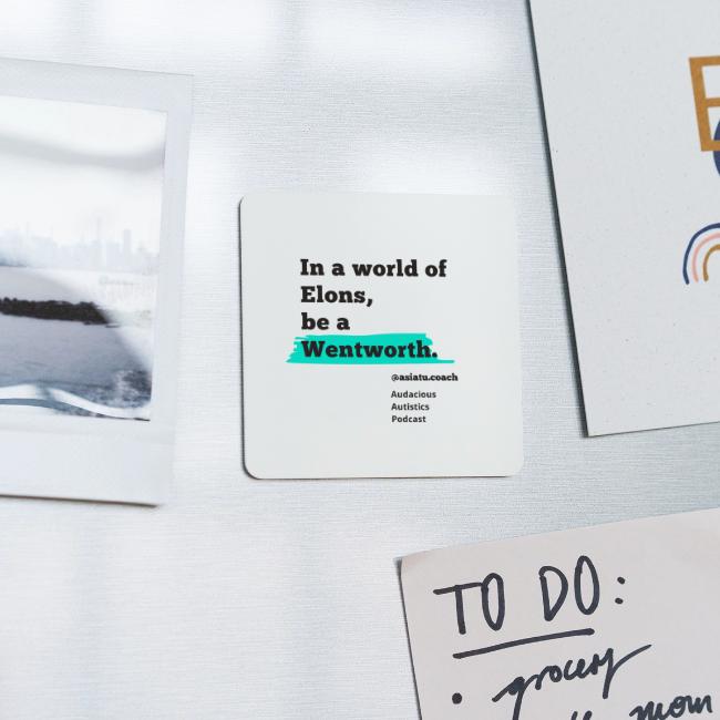 In A worlD Of elons be a Wentworth [No Back]