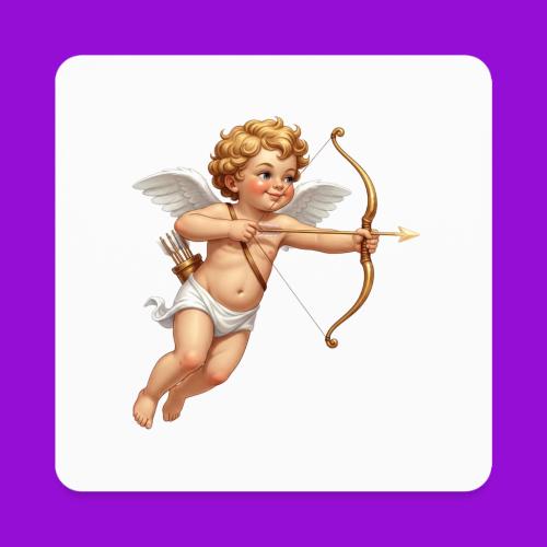 Cupid - Square Magnet