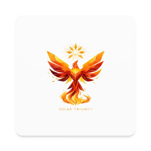 Solar Triumph Phoenix - Square Magnet