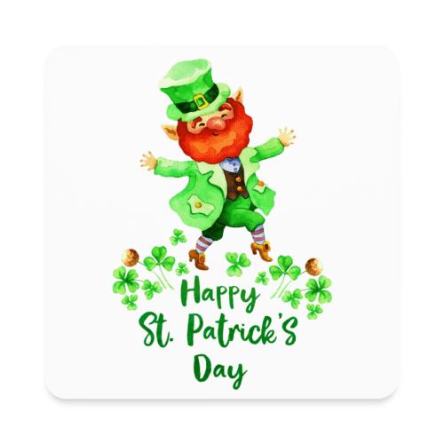 Happy St. Patrik's day. - Square Magnet