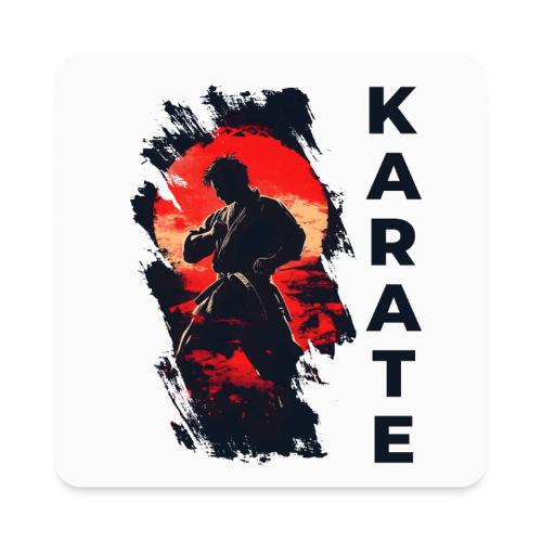 Karate: the art of self-mastery - Square Magnet