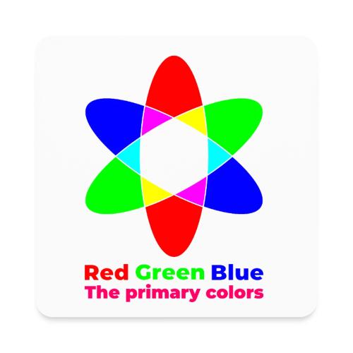 Primary colors: RGB Origins - Square Magnet