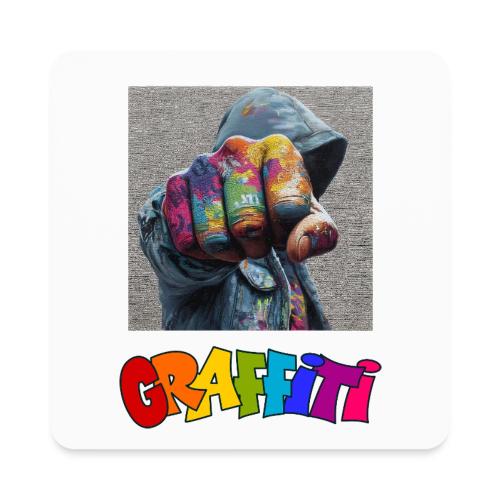 Graffiti: Urban Expression - Square Magnet