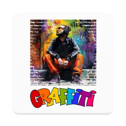 Graffiti: Urban Art - Square Magnet