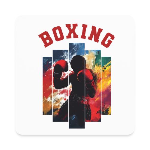 Boxing Warrior - Square Magnet