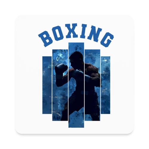 Boxing Never Stops - Square Magnet