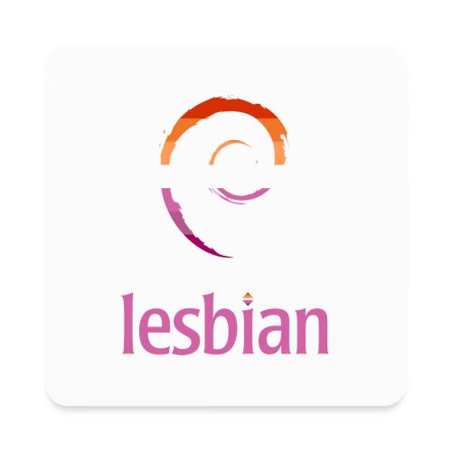 Lesbian Full - Square Magnet