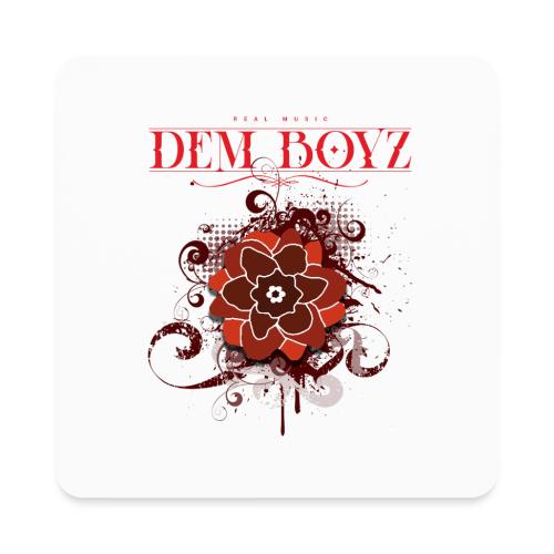 Flower Splash Reds - Square Magnet