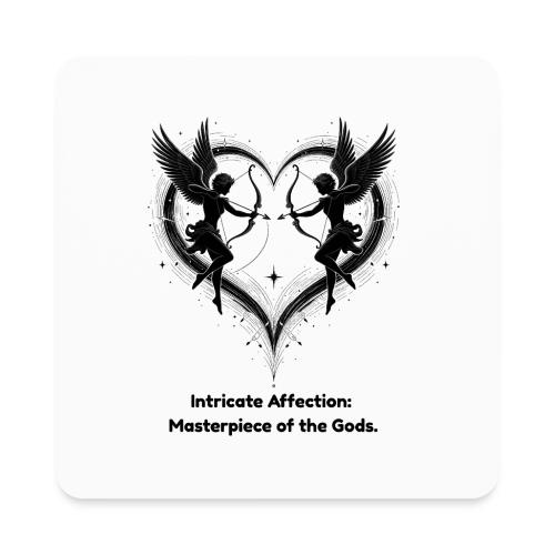 Intricate Affection T-Shirt - Square Magnet