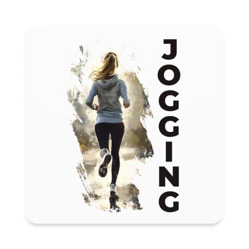 Jogging: Run into Motion - Square Magnet