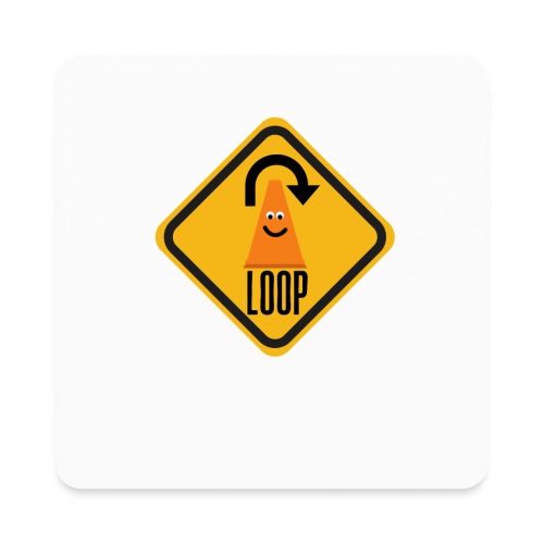 Coney’s Loop Sign - Square Magnet