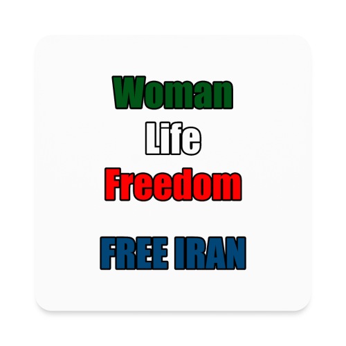 Woman Life Freedom - Square Magnet
