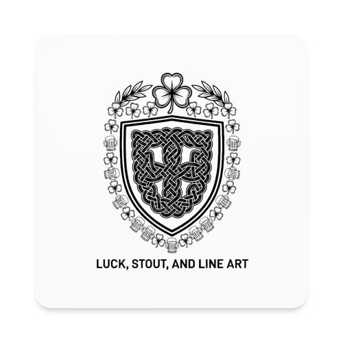 Celtic Knot T-Shirt, Symmetrical Shield - Square Magnet