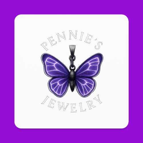 Pennie's Jewelry - Square Magnet