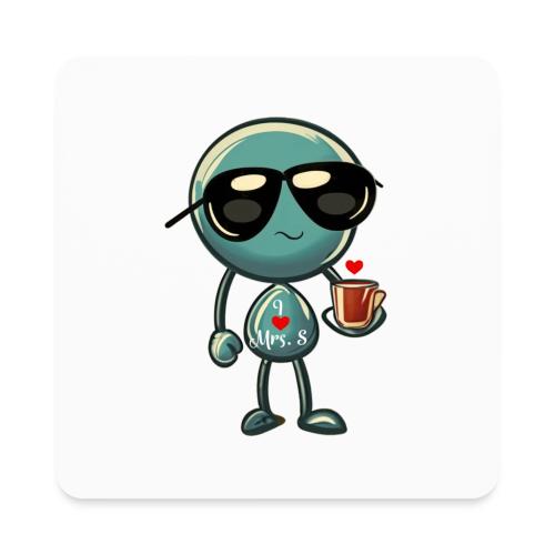 Smoon_I love Mrs S Tint - Square Magnet