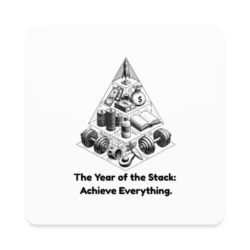 The Resolution Pyramid T-Shirt, Mug, & Leggings - Square Magnet