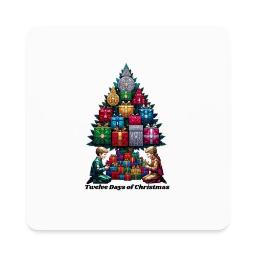 Twelve Days of Gifts T-Shirt - Square Magnet