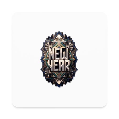 Evergreen New Year T-Shirt - Square Magnet