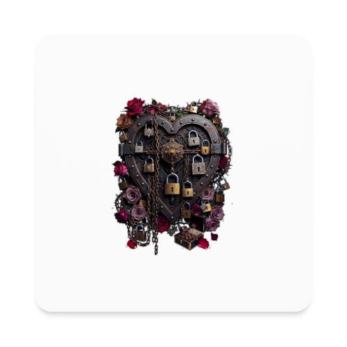 My Heart Permanently on Vacation T-Shirt - Square Magnet