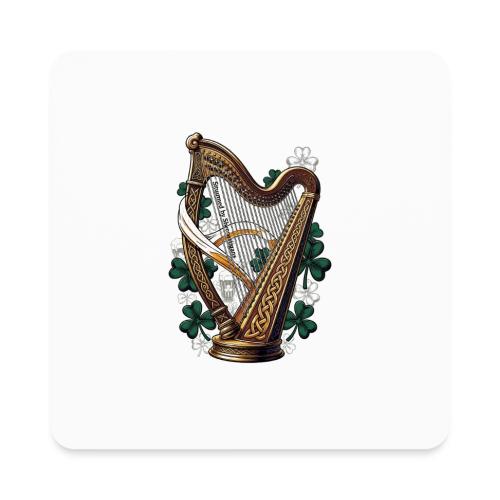 Emerald Harp Shenanigans T-Shirt - Square Magnet
