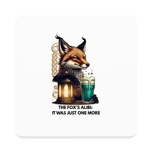 Sly Fox One More Round Tee - Square Magnet