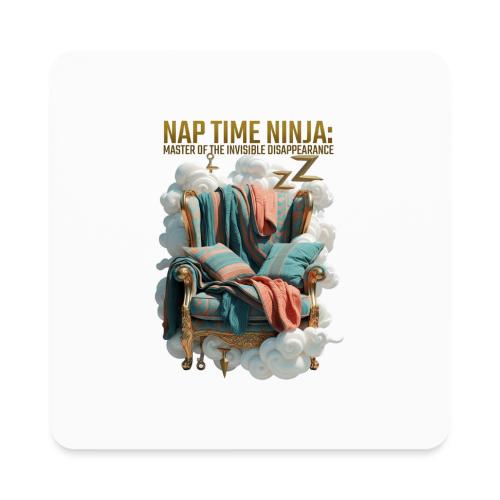 Nap Time Ninja T Shirt - Square Magnet
