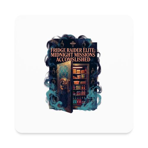 Fridge Raider Elite T Shirt - Square Magnet