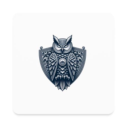 Night Watch Owl T Shirt, Sarcastic Dad Gift - Square Magnet