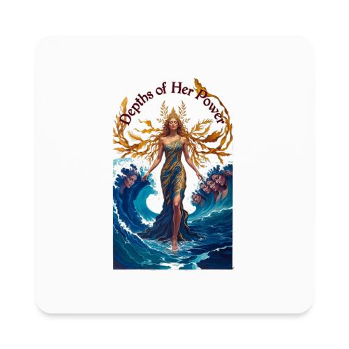 Women’s Day Tidal Sovereign T Shirt, Gift for Wife - Square Magnet